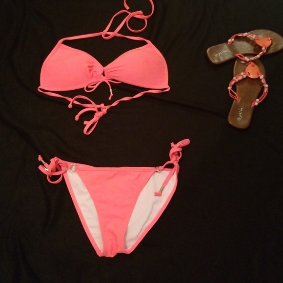 Express Other - EXPRESS Electric Orange Bikini